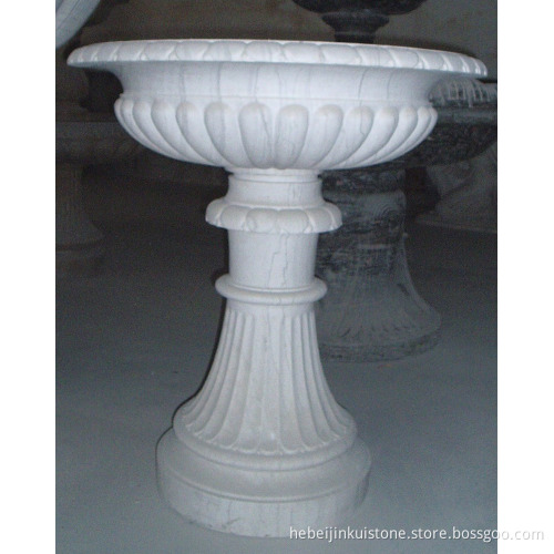 wood flowerpot sculpture sculpture statue